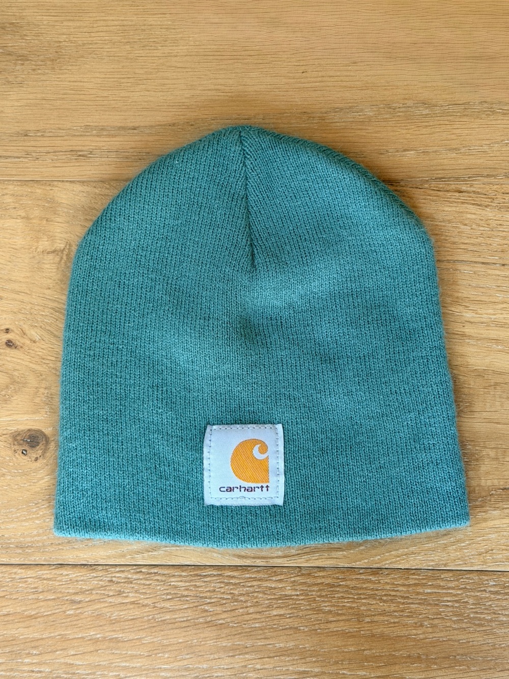 Carhartt Knit Beanie Hat A205 Sea Glass Green Acrylic One Size Winter Toboggan